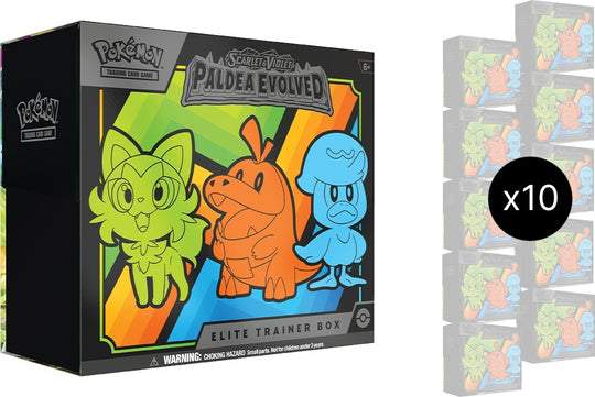 Image for Paldea Evolved Elite Trainer Box Case - Pokemon