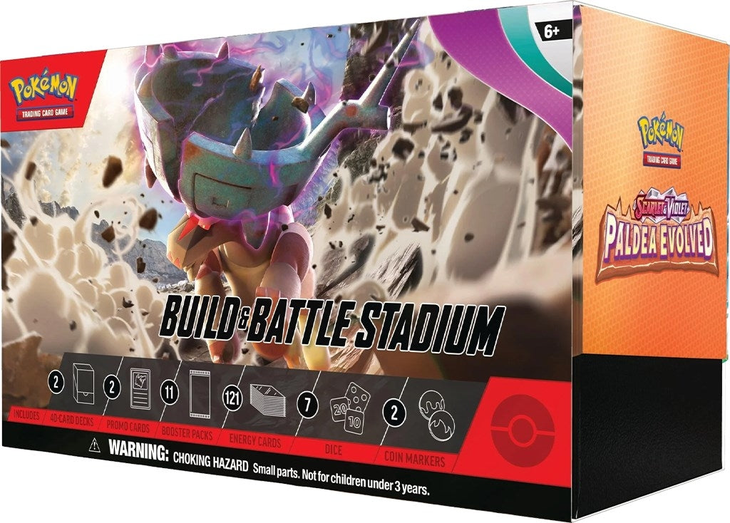 Image for Paldea Evolved Build & Battle Stadium - Pokemon