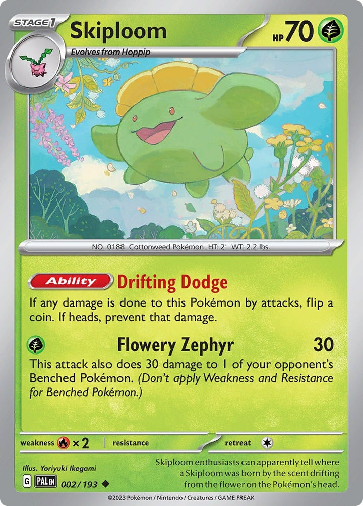 Image for Skiploom (002/193) (PAL) - Pokemon