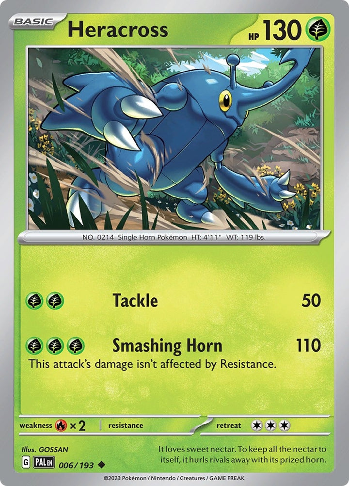 Image for Heracross (006/193) (PAL) - Pokemon