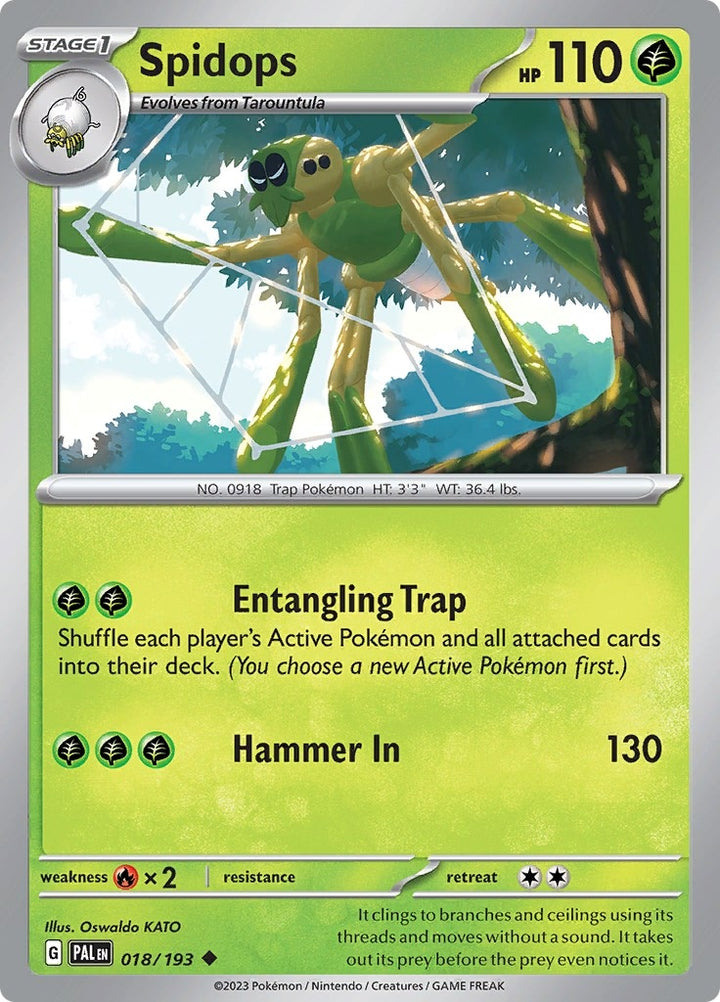 Image for Spidops (018/193) (PAL) - Pokemon