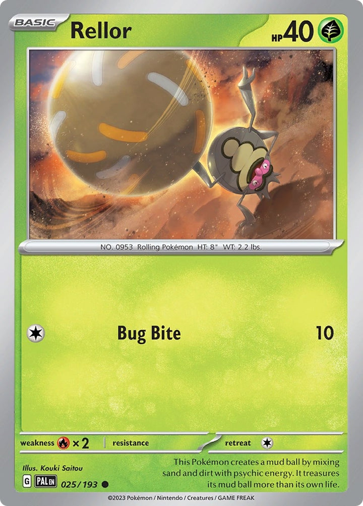 Image for Rellor (025/193) (PAL) - Pokemon