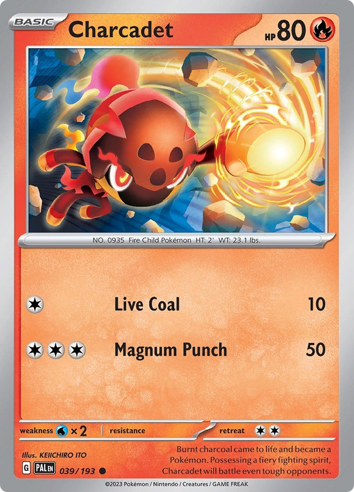 Image for Charcadet (039/193) (PAL) - Pokemon