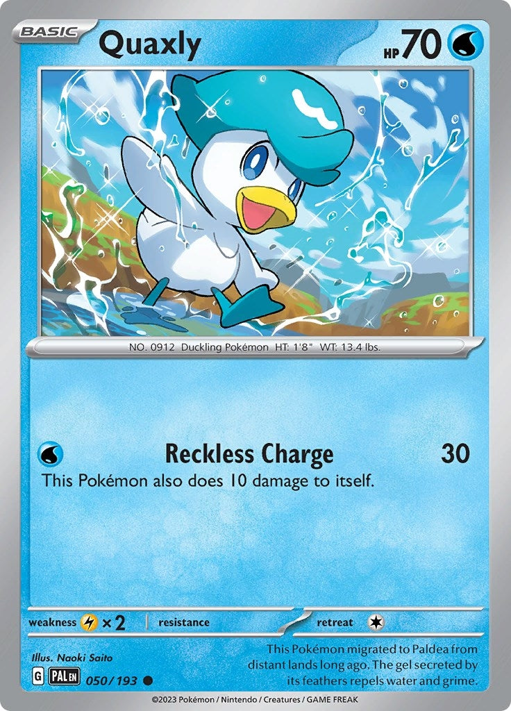 Image for Quaxly (050/193) (PAL) - Pokemon