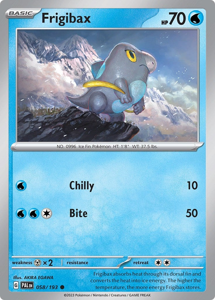 Image for Frigibax (058/193) (PAL) - Pokemon