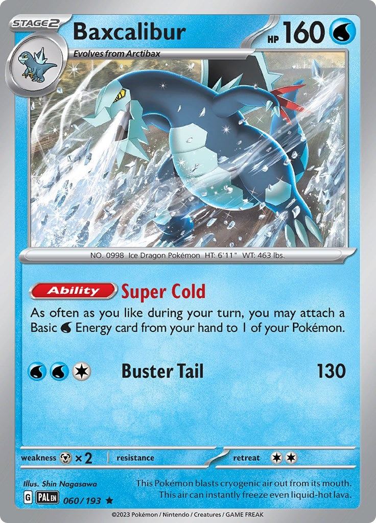 Image for Baxcalibur (060/193) (PAL) - Pokemon