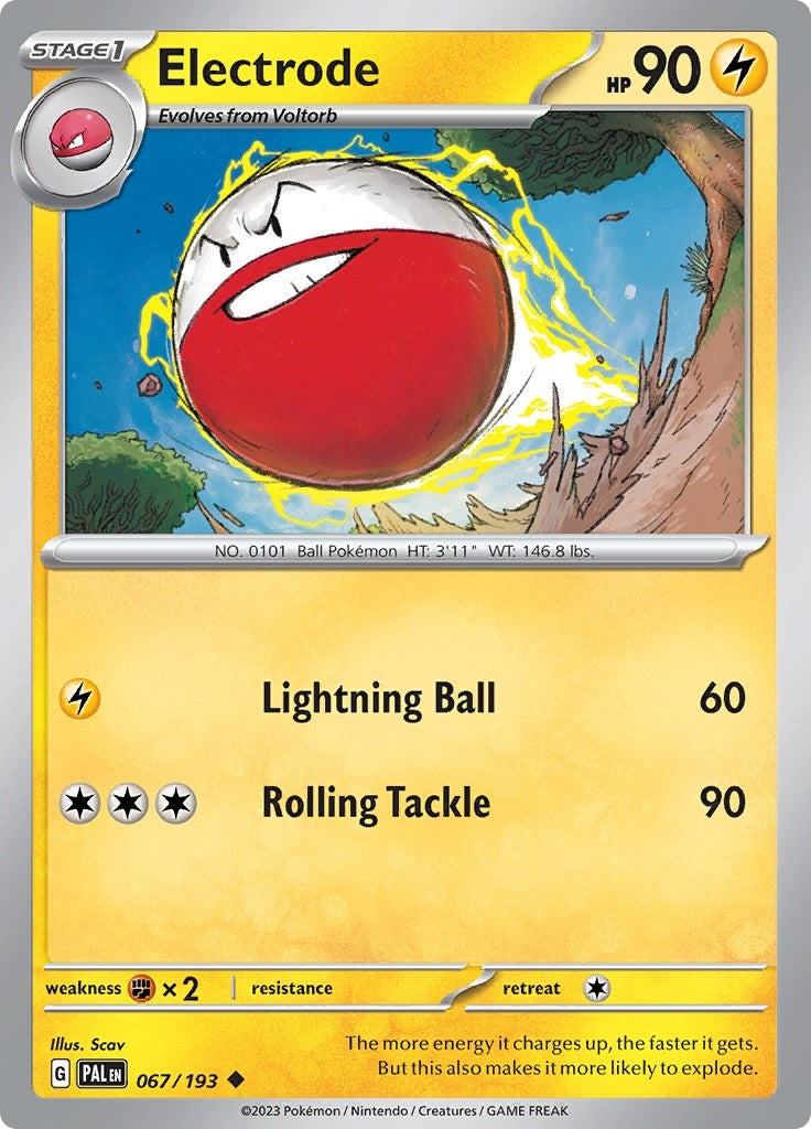 Image for Electrode (067/193) (PAL) - Pokemon