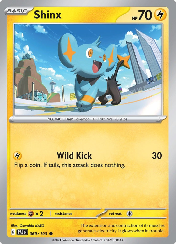 Image for Shinx (069/193) (PAL) - Pokemon