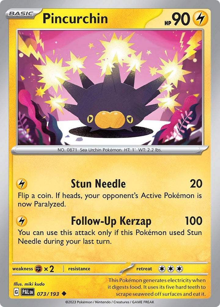 Image for Pincurchin (073/193) (PAL) - Pokemon