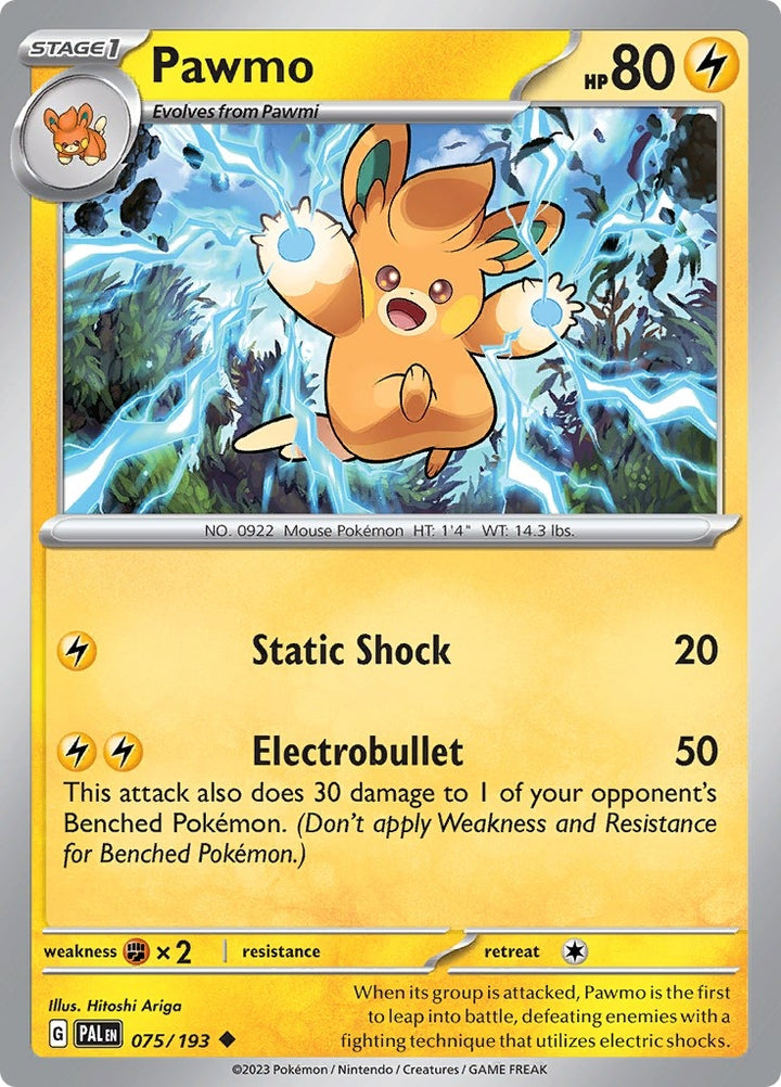 Image for Pawmo (075/193) (PAL) - Pokemon