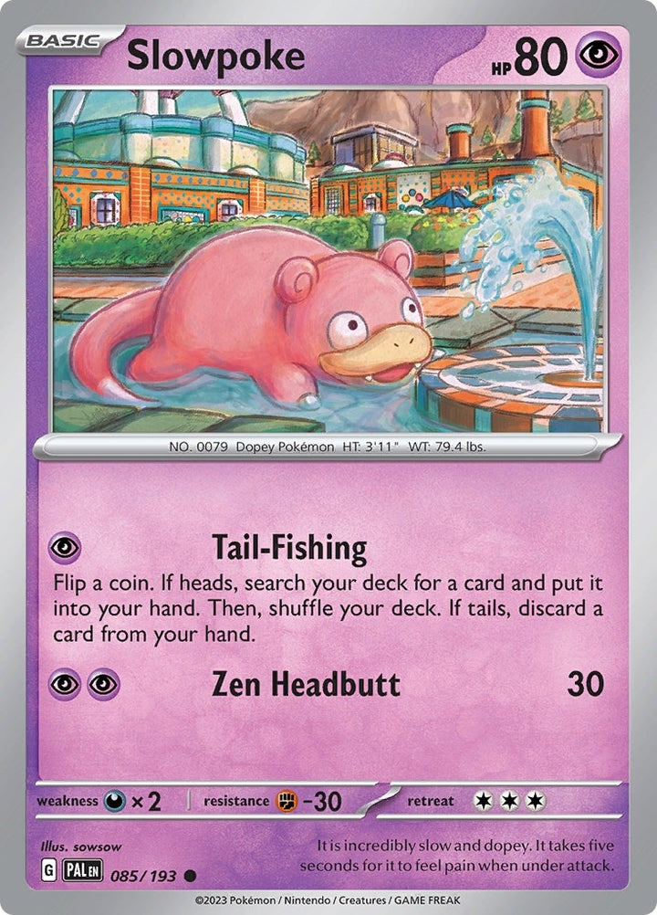 Image for Slowpoke (085/193) (PAL) - Pokemon
