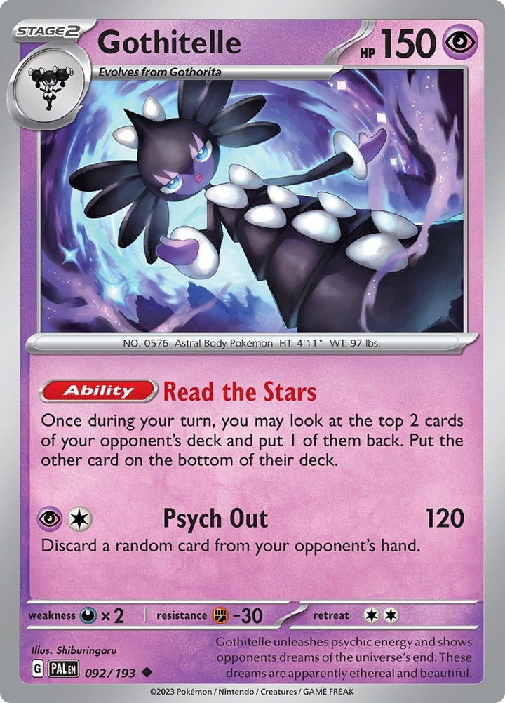Image for Gothitelle (092/193) (PAL) - Pokemon