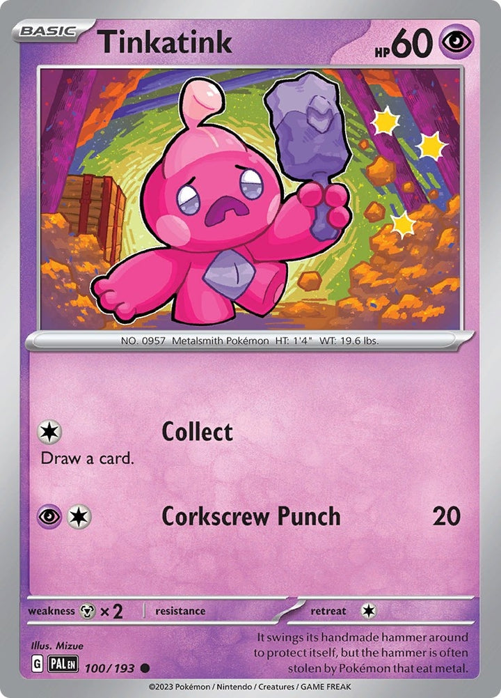 Image for Tinkatink (100/193) (PAL) - Pokemon