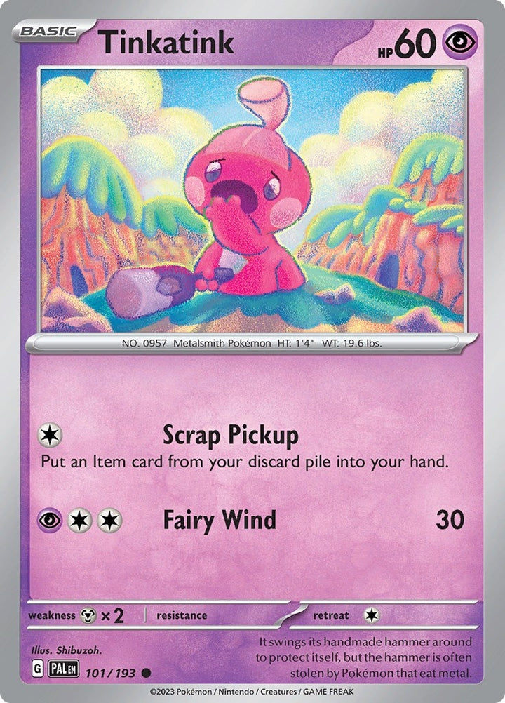 Image for Tinkatink (101/193) (PAL) - Pokemon