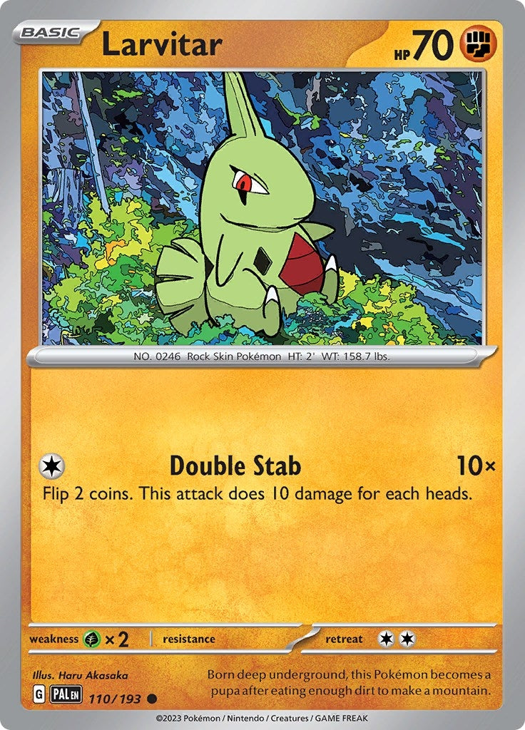 Image for Larvitar (110/193) (PAL) - Pokemon