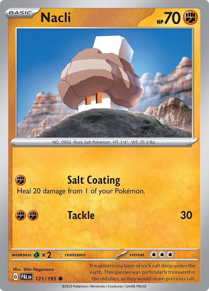 Image for Nacli (121/193) (PAL) - Pokemon