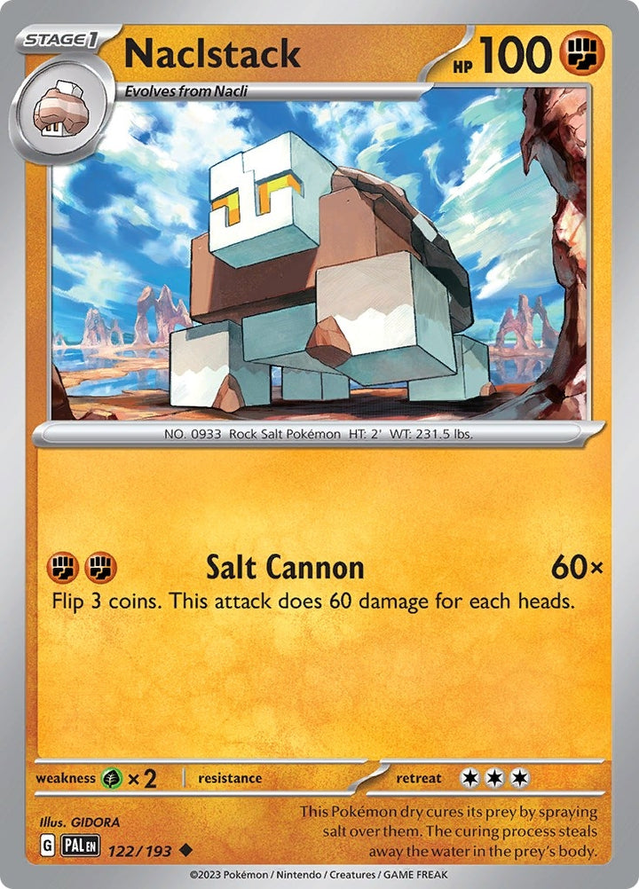 Image for Naclstack (122/193) (PAL) - Pokemon