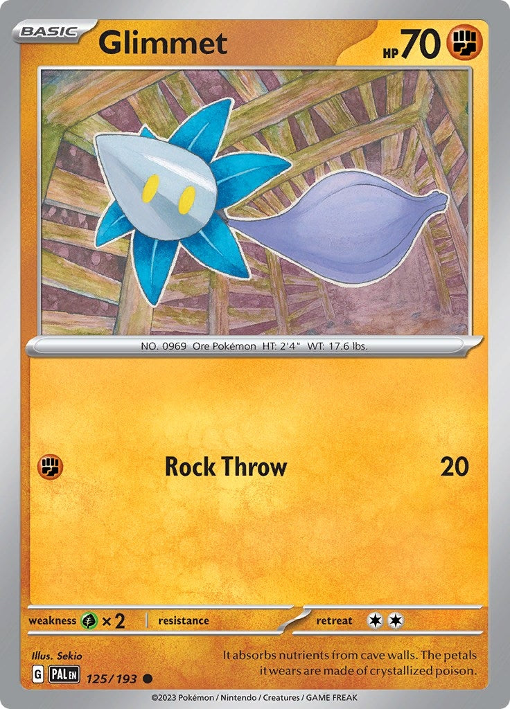 Image for Glimmet (125/193) (PAL) - Pokemon