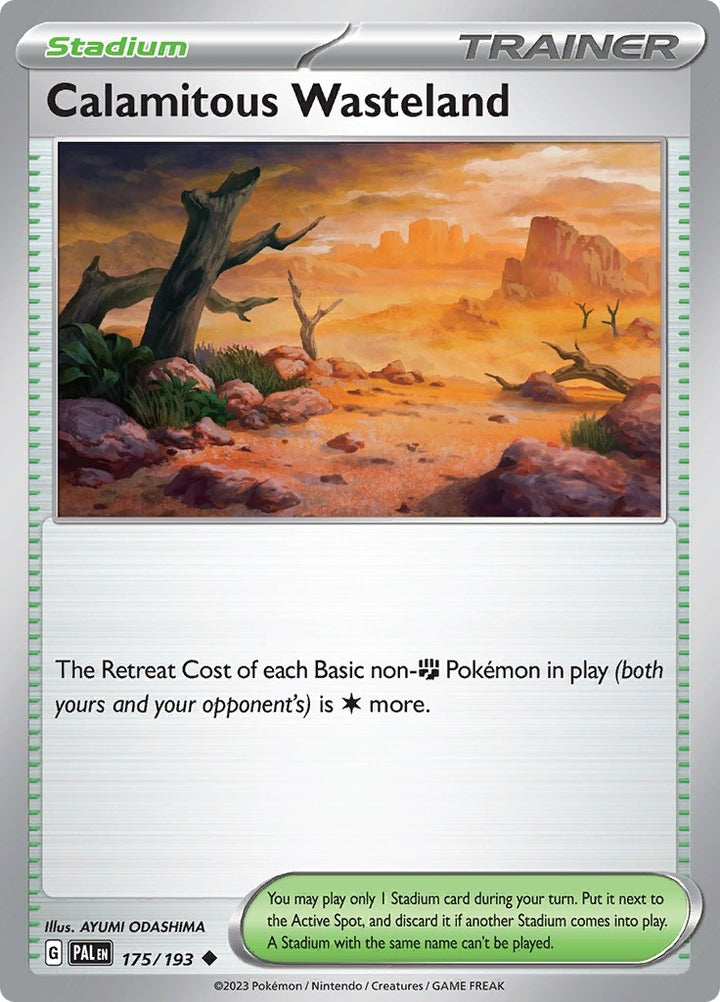 Image for Calamitous Wasteland (175/193) (PAL) - Pokemon