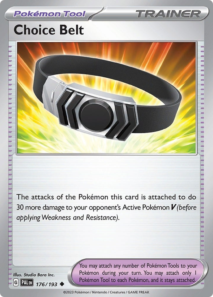 Image for Choice Belt (176/193) (PAL) - Pokemon