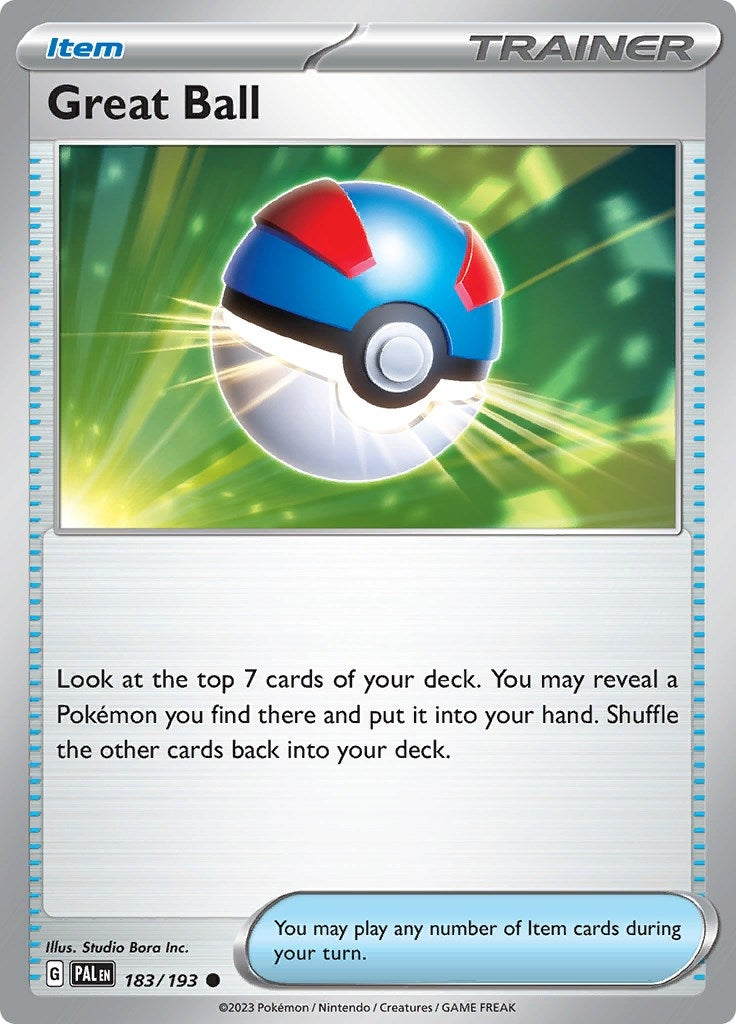Image for Great Ball (183/193) (PAL) - Pokemon