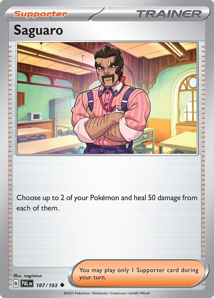 Image for Saguaro (187/193) (PAL) - Pokemon