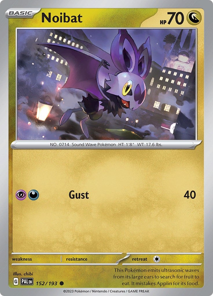 Image for Noibat (152/193) (PAL) - Pokemon