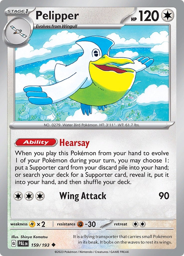 Image for Pelipper (159/193) (PAL) - Pokemon