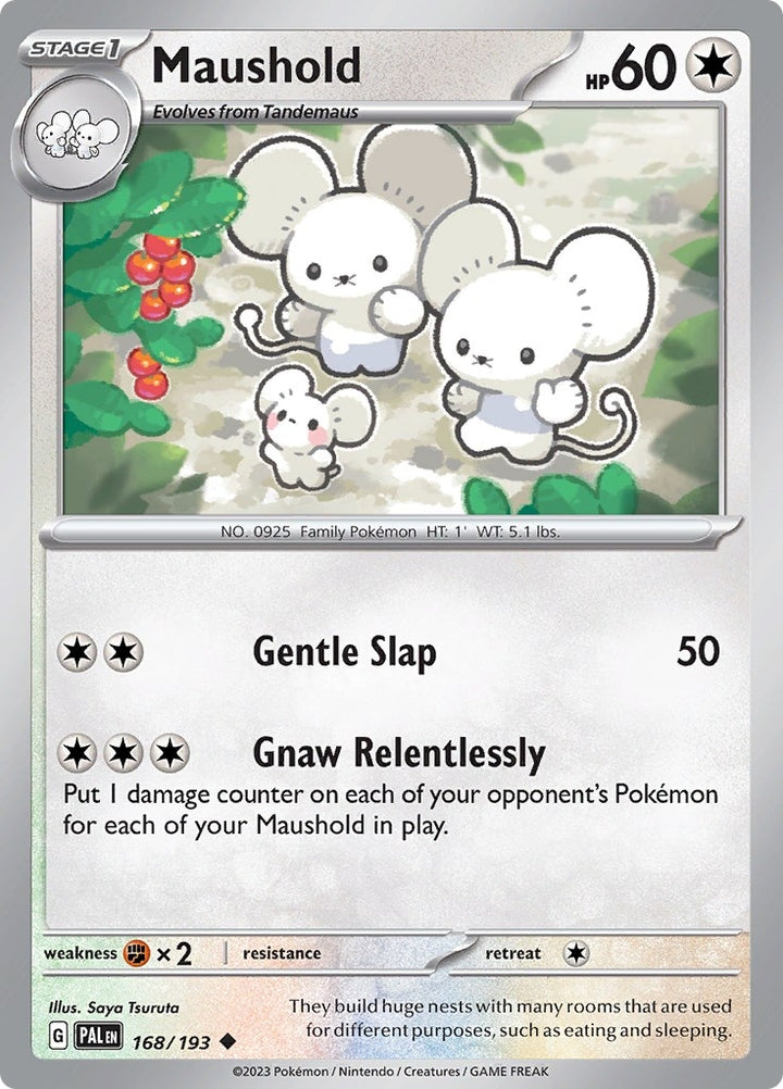 Image for Maushold (168/193) (PAL) - Pokemon