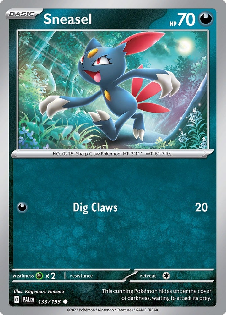 Image for Sneasel (133/193) (PAL) - Pokemon