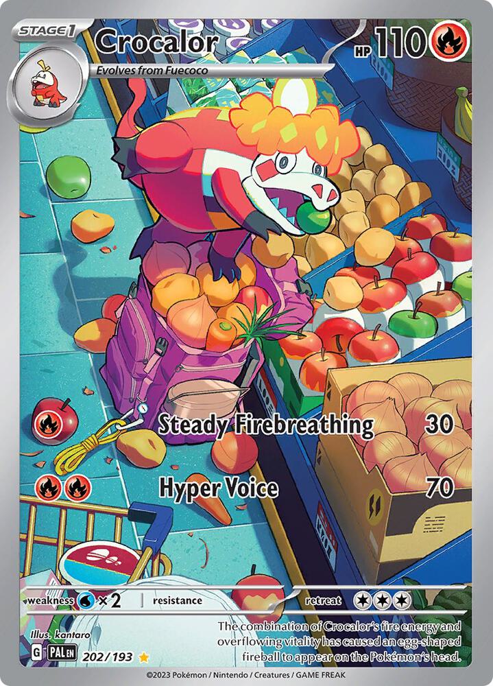 Image for Crocalor (202/193) (PAL) - Pokemon