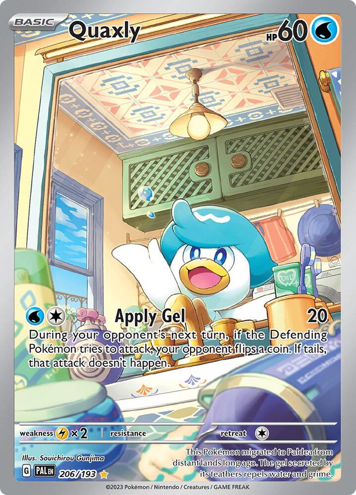 Image for Quaxly (206/193) (PAL) - Pokemon