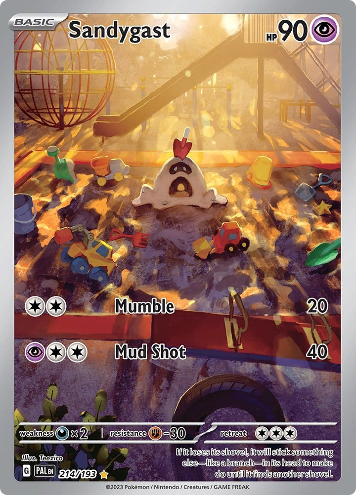 Image for Sandygast (214/193) (PAL) - Pokemon
