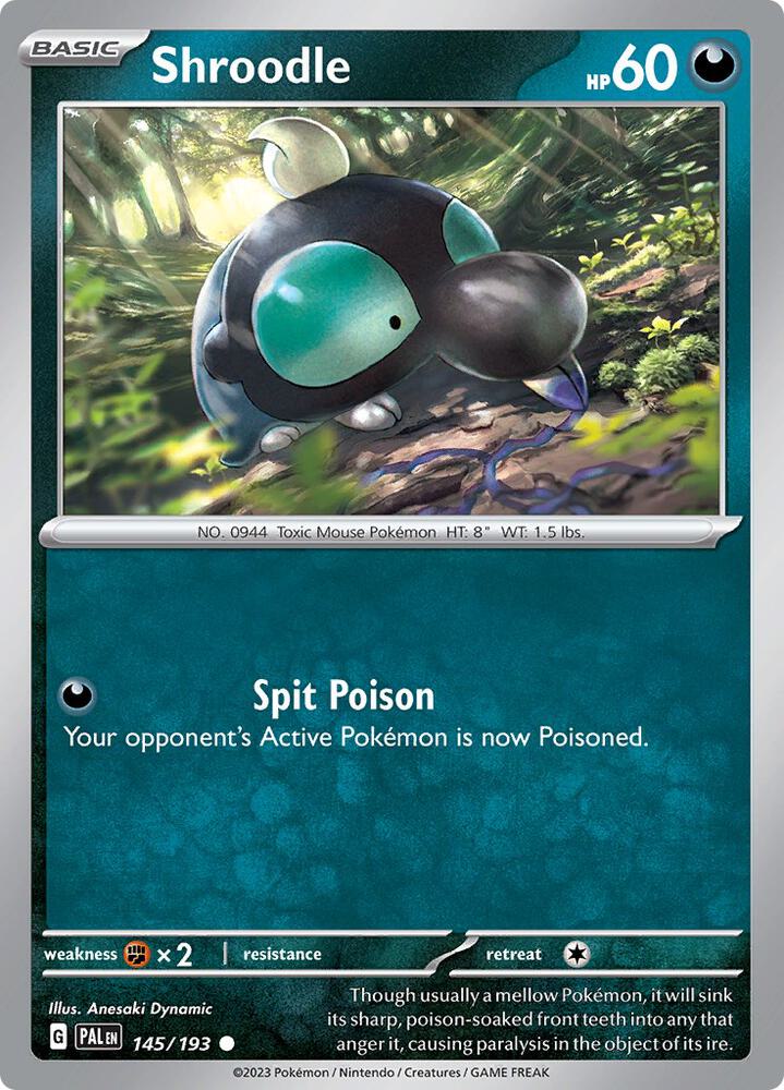 Shroodle (145/193) (PAL)