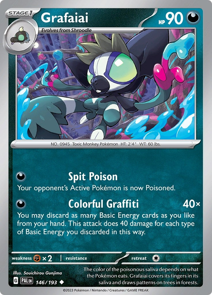 Image for Grafaiai (146/193) (PAL) - Pokemon