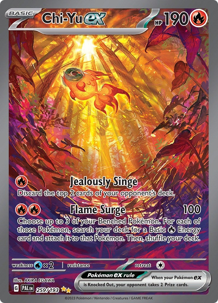 Image for Chi-Yu ex (259/193) (PAL) - Pokemon