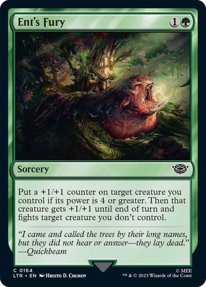 Image for Ent's Fury (164) - Magic: The Gathering