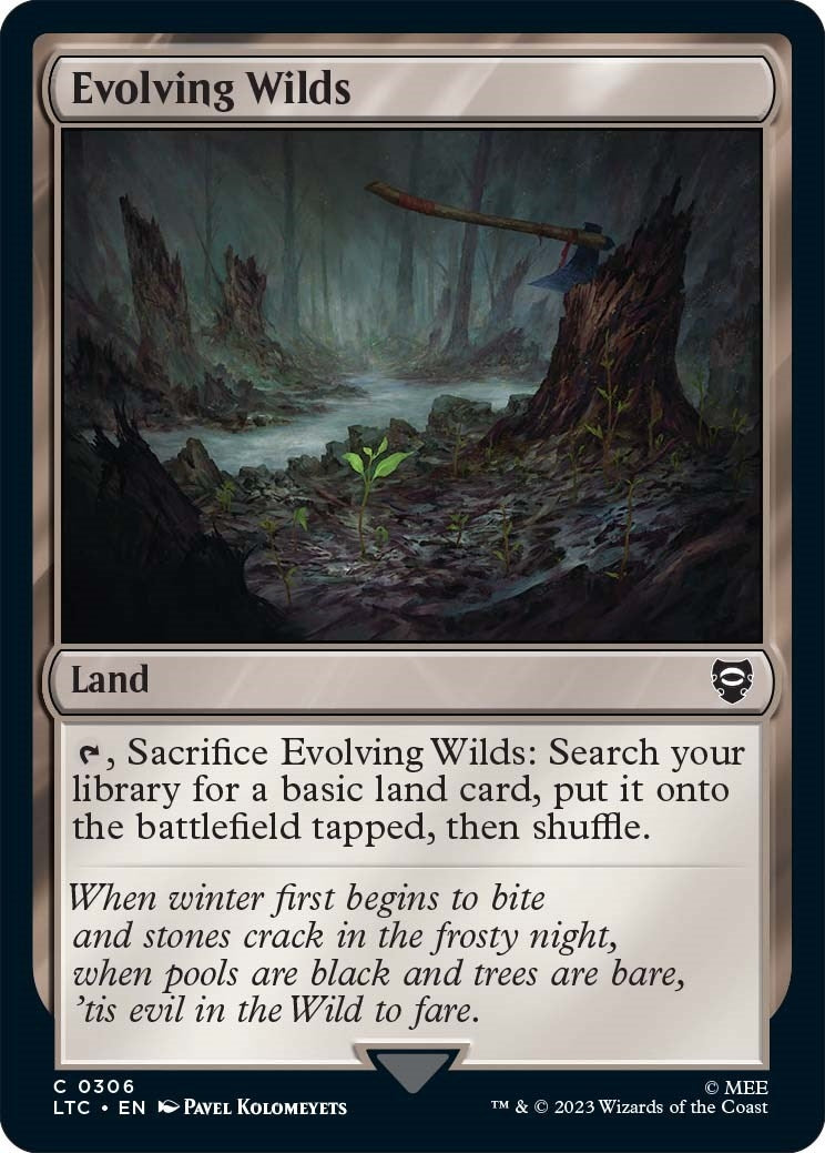 Image for Evolving Wilds (306) - Magic: The Gathering