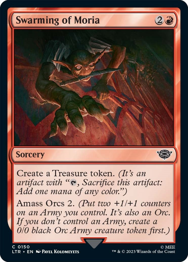Image for Swarming of Moria (150) - Magic: The Gathering