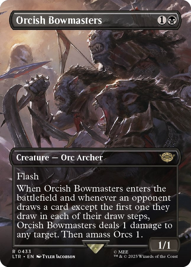 Image for Orcish Bowmasters (Borderless) (433) - Magic: The Gathering