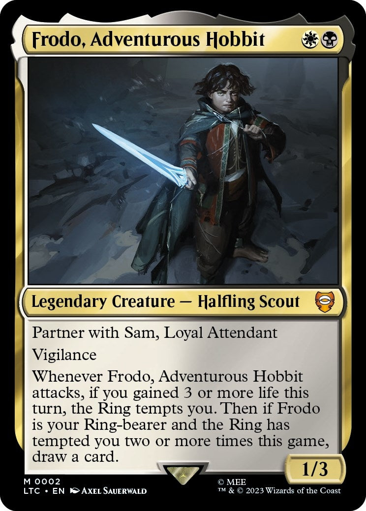 Image for Frodo, Adventurous Hobbit (2) - Magic: The Gathering