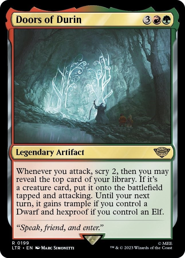 Image for Doors of Durin (199) - Magic: The Gathering