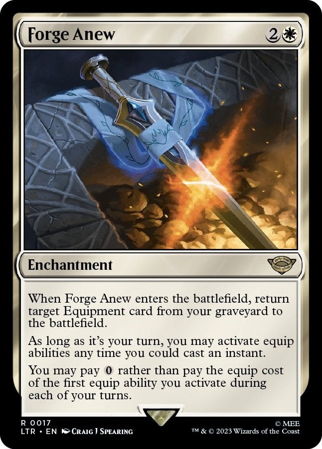 Image for Forge Anew (17) - Magic: The Gathering