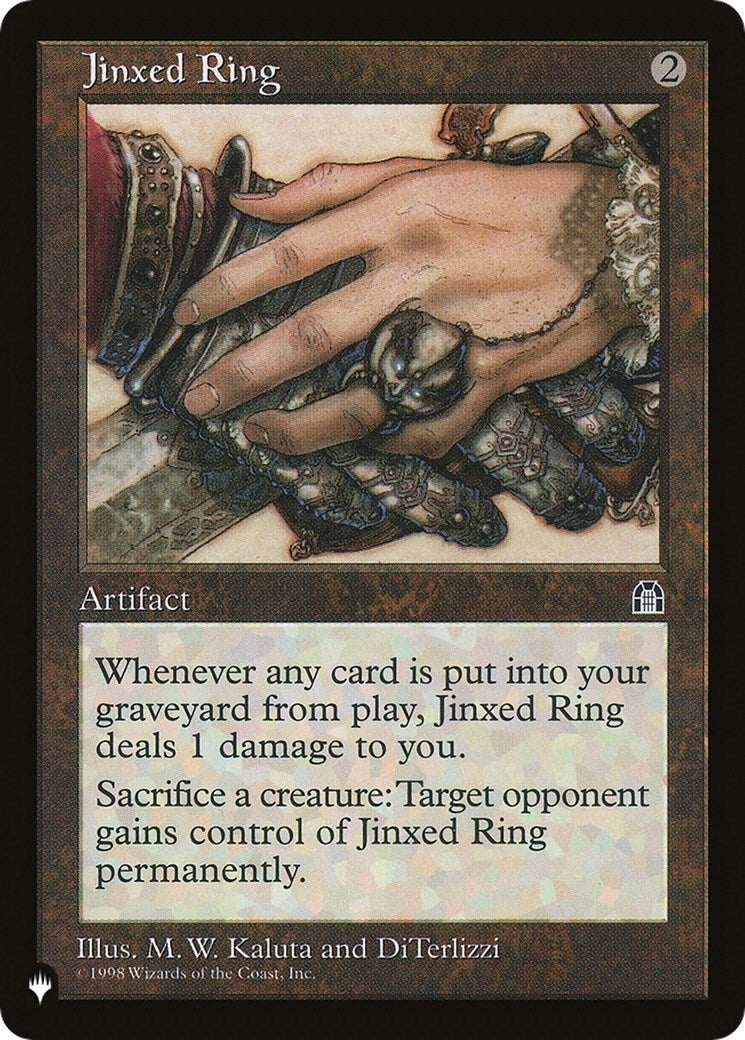 Image for Jinxed Ring (LIST) - Magic: The Gathering