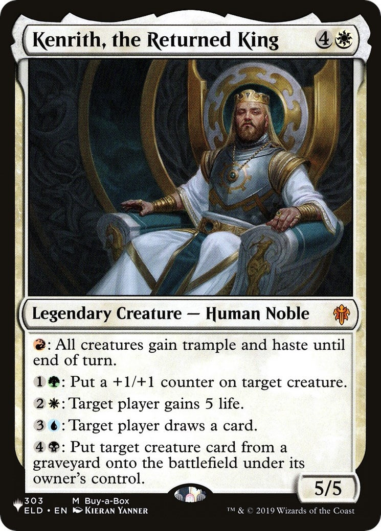 Image for Kenrith, the Returned King (303/269) - Magic: The Gathering