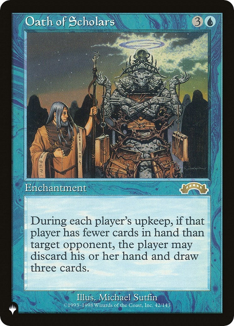 Image for Oath of Scholars (42/143) (LIST) - Magic: The Gathering