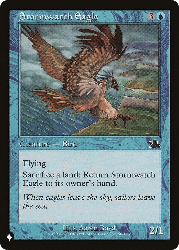 Image for Stormwatch Eagle (50/143) (LIST) - Magic: The Gathering