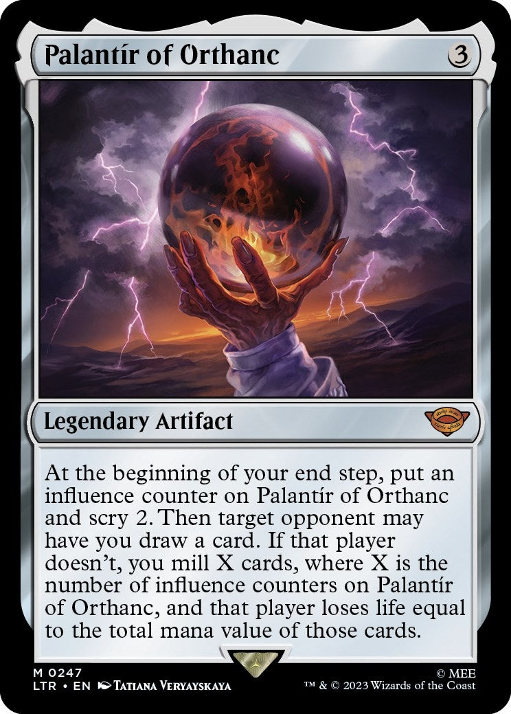 Image for Palantir of Orthanc (247) - Magic: The Gathering