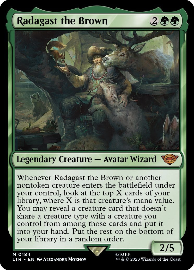 Image for Radagast the Brown (184) - Magic: The Gathering