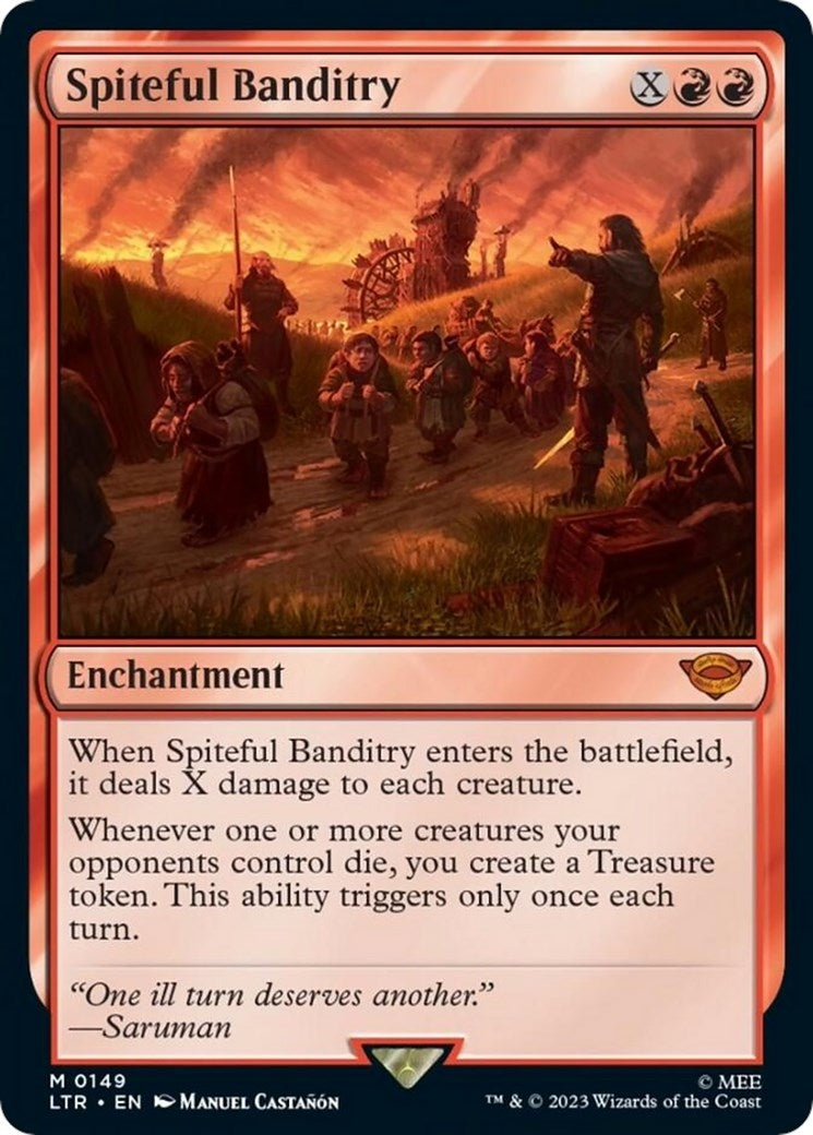 Image for Spiteful Banditry (149) - Magic: The Gathering